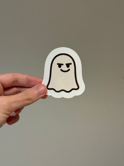 Cheeky Ghost Sticker | Not Made For This