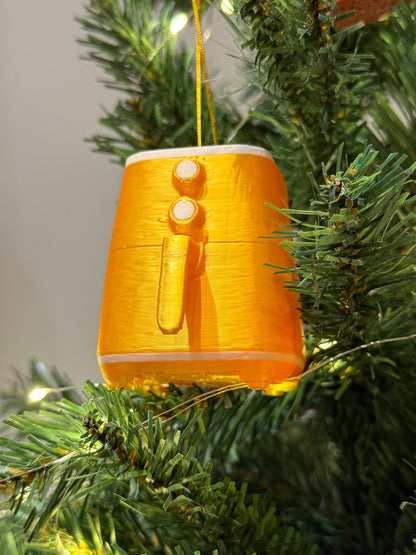 Golden Air Fryer Bauble | Christmas | Not Made For This