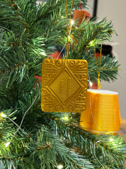 Custard Cream Bauble | Christmas | Not Made For This
