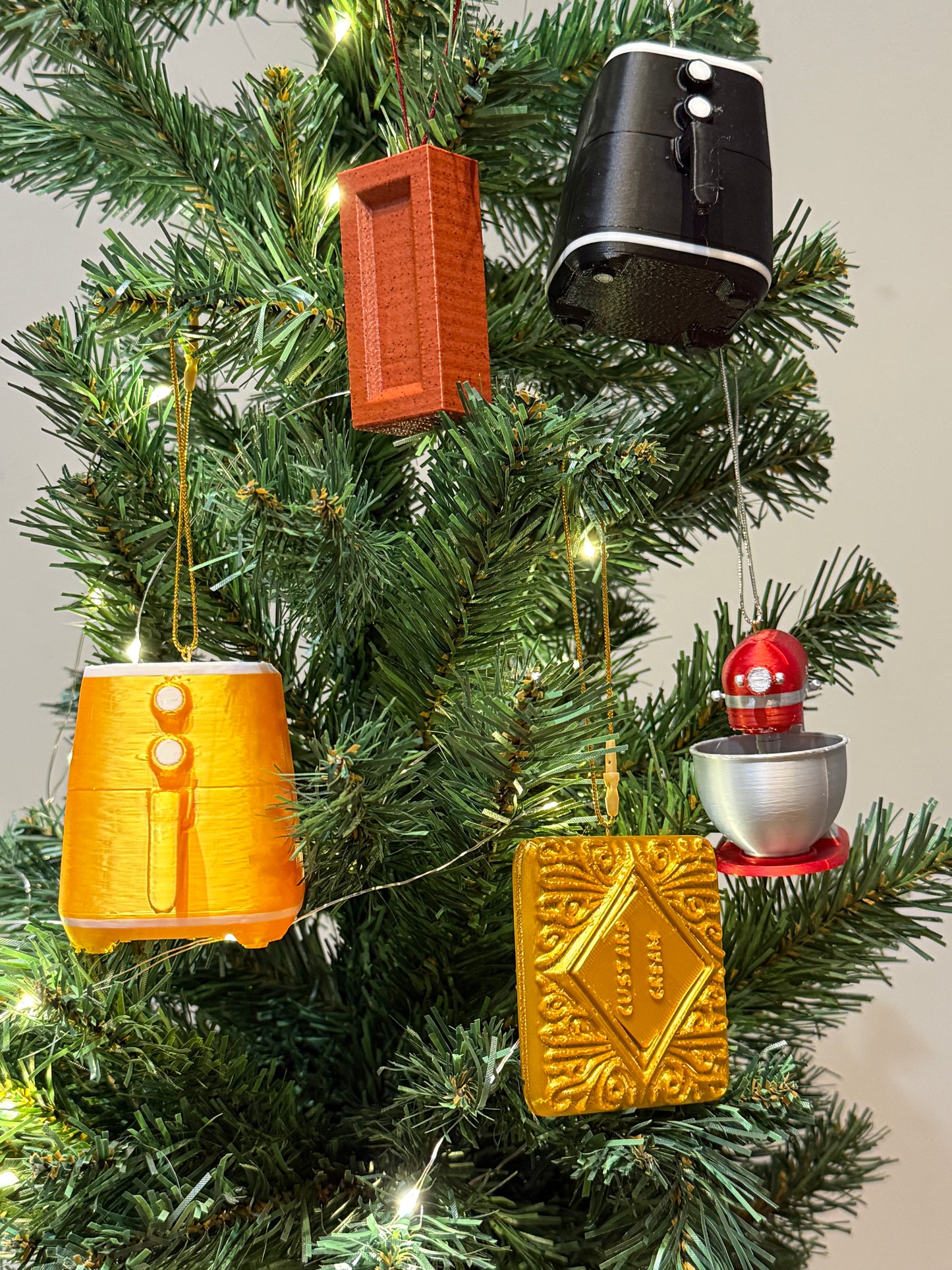 Golden Air Fryer Bauble | Christmas | Not Made For This