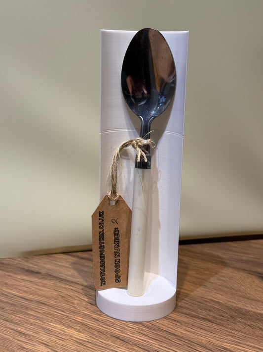 Spoon-002- Medium Weight Oval Bowl Cream Handle | Not Made For This | Spoon Market