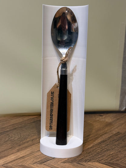 Spoon-007- Brown Round Handle Medium Scoop| Not Made For This | Spoon Market