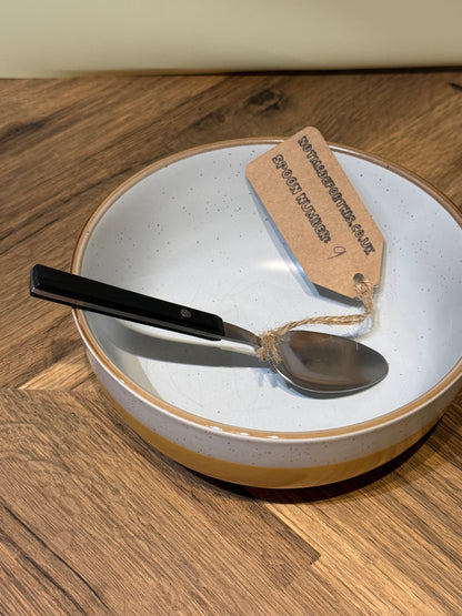 Spoon-009- Small Steak Inspired Flat Handle | Not Made For This | Spoon Market