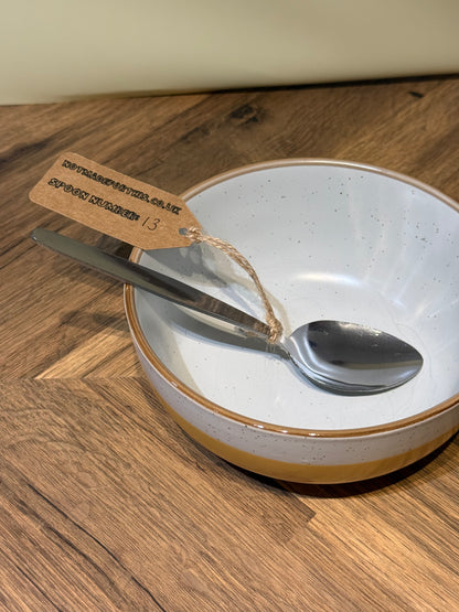 Spoon-013- Flat Plain Reliable Honest Oval Scoop | Not Made For This | Spoon Market