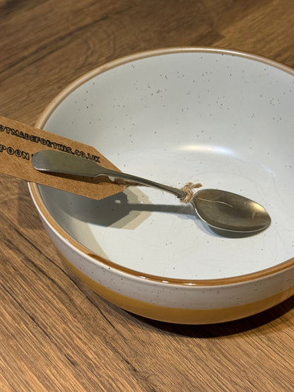Spoon-017- Silvery Lookin'  Tiny Cute Handled Spoon| Not Made For This | Spoon Market