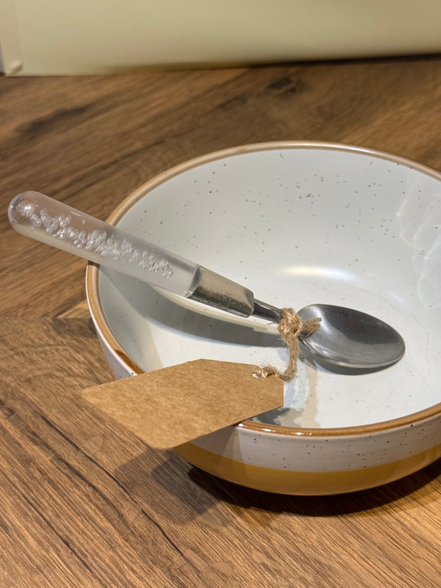Spoon-018- Bubbly Handle Small Oval Scoop | Not Made For This | Spoon Market