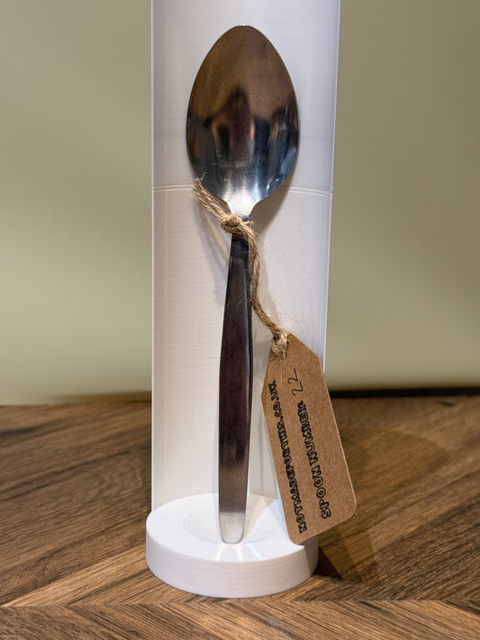 Spoon-022- Flat Handle Oval Scoop Lightweight | Not Made For This | Spoon Market