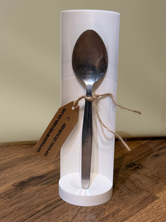 Spoon-003- Light Thin Handle Oval Scoop | Not Made For This | Spoon Market
