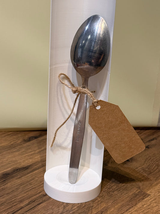 Spoon-003- Light Thin Handle Oval Scoop | Not Made For This | Spoon Market