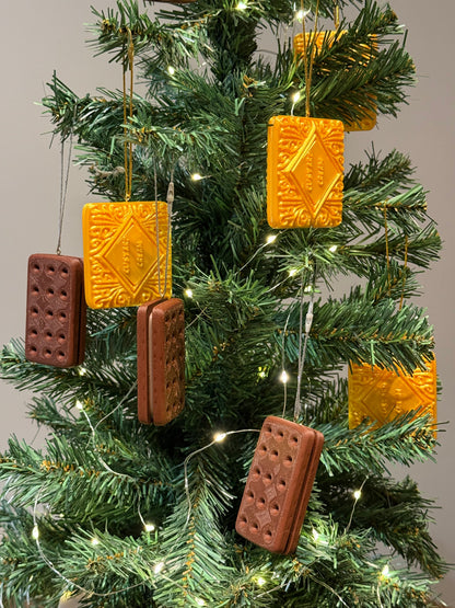 Custard Cream Bauble | Christmas | Not Made For This
