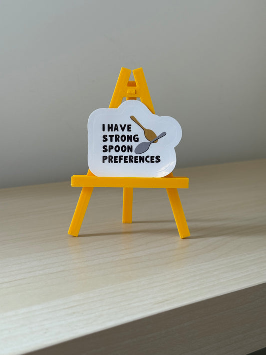 NotMadeForThis - ​Strong Spoon Preferences Sticker | Not Made For This - Not Made For This