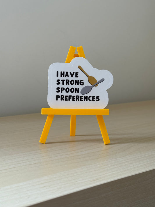 NotMadeForThis - ​Strong Spoon Preferences Sticker | Not Made For This - Not Made For This