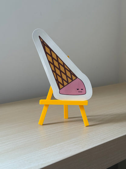 Fallen Ice Cream Sticker | Not Made For This - Not Made For This