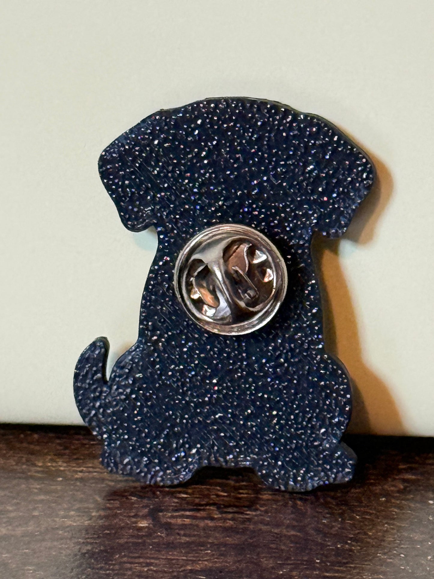 Chopper the Labrador Pin | 3D Printed Resin Pin Badge | Not Made For This