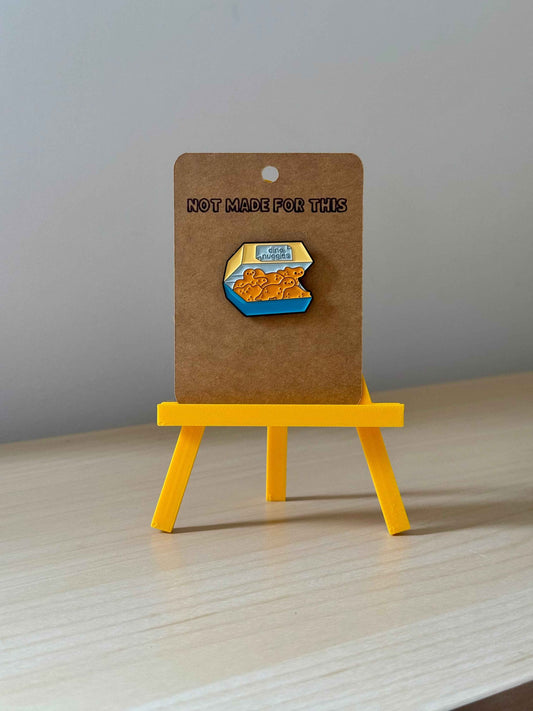 Dino Nuggies Box Enamel Pin