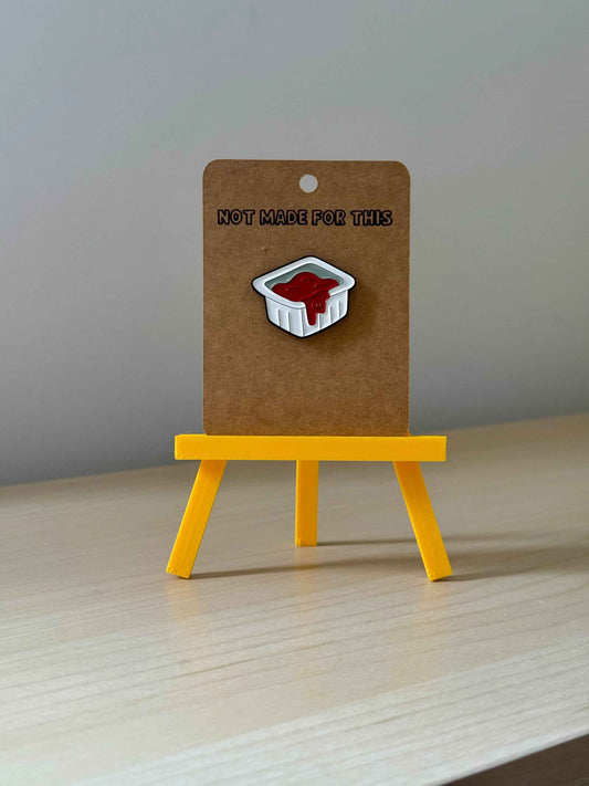 Dippy Ketchup Enamel Pin