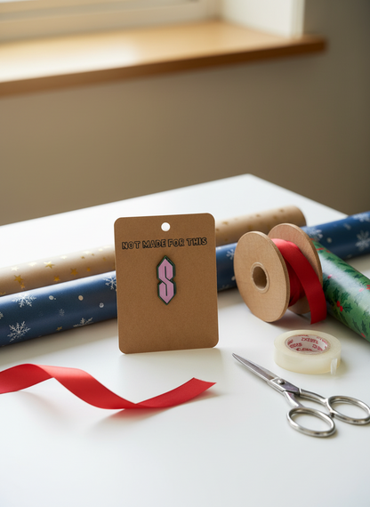 'S' Enamel Pin - Not Made For This