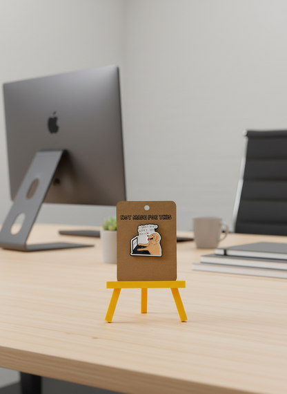 I Don't Know What I'm Doing Pin | Enamel Pin | Not Made For This