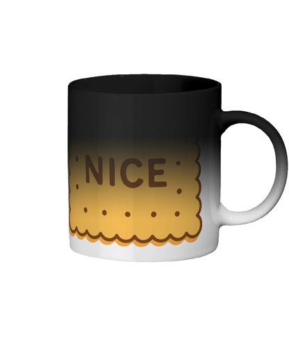 Nice Biscuit Reveal | Colour Changing Ceramic Mug | Not Made For This - Not Made For This