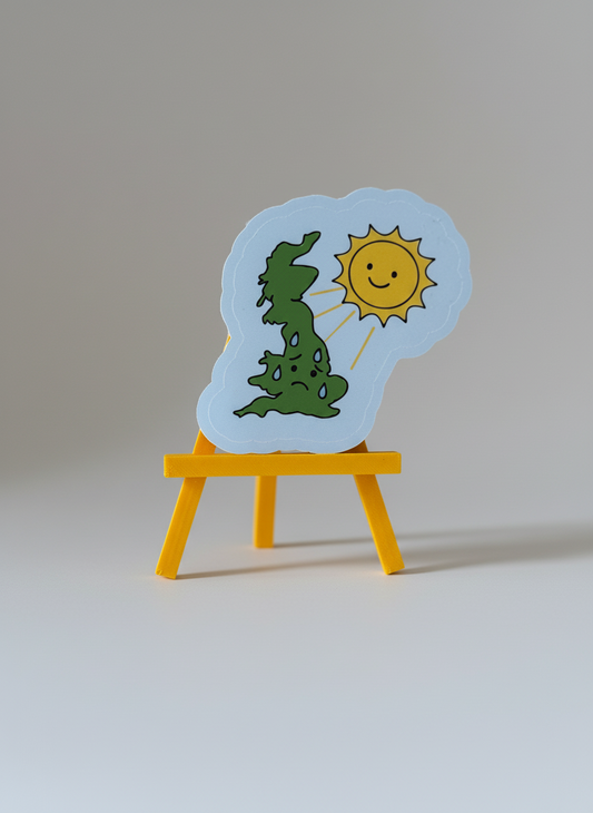 It’s Hot Innit Sticker | Not Made For This