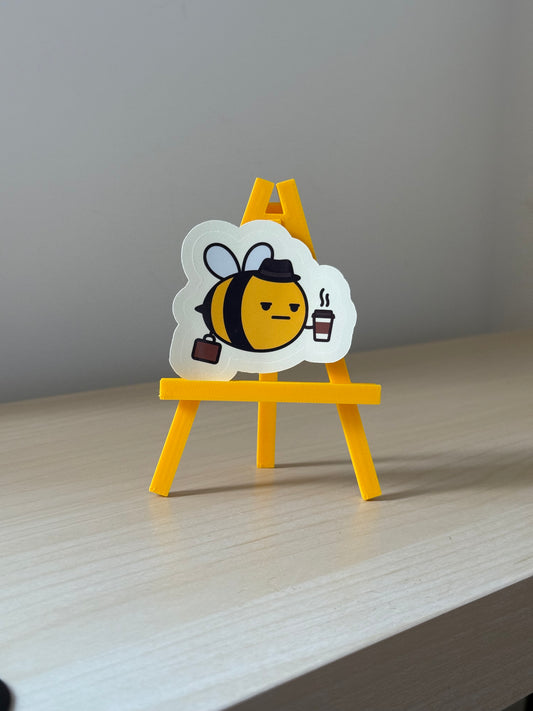 Worker Bee Sticker - Not Made For This
