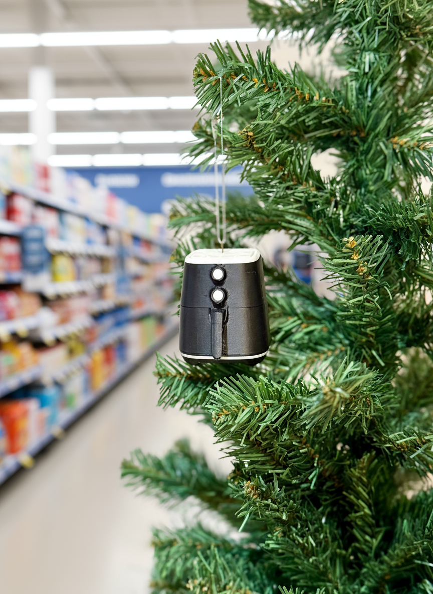 Air Fryer Bauble | Christmas | Not Made For This