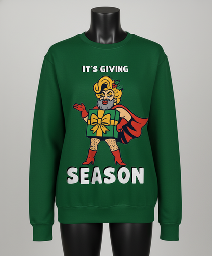 It's Giving Season | Christmas Jumper | Not Made For This