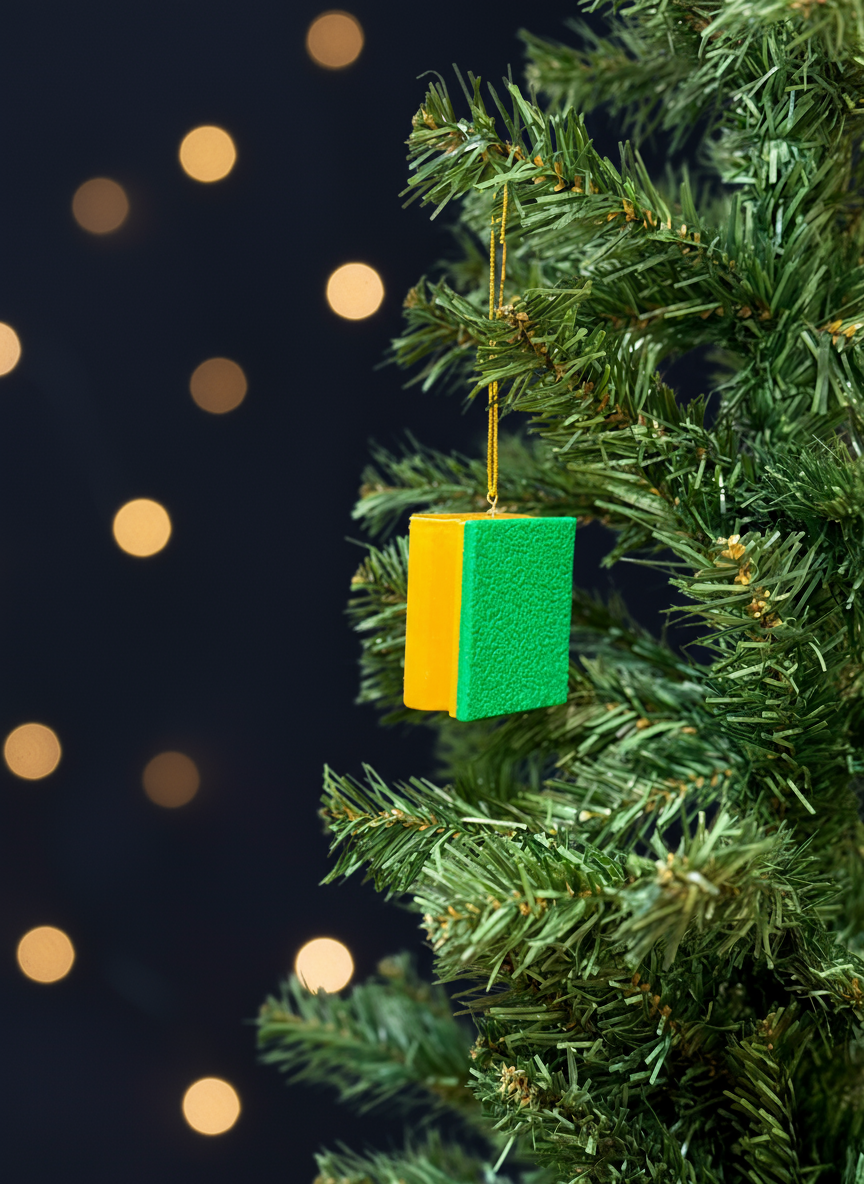 Sponge Bauble | Christmas | Not Made For This